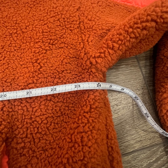 Free People FP Movement Lead the Pack 1/2 zip Pullover Neon Coral XS - Picture 9 of 11